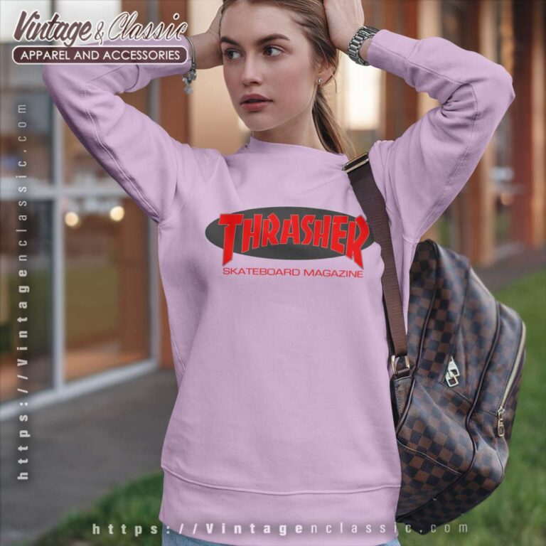Thrasher Skateboard Spellout Big Logo Sweatshirt Thrasher Skateboard Spellout Big Logo Sweatshirt