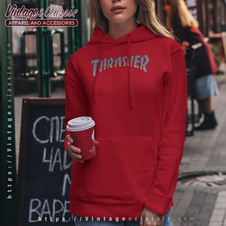 Thrasher Skateboarding Flame Logo Hoodie Thrasher Skateboarding Flame Logo Hoodie