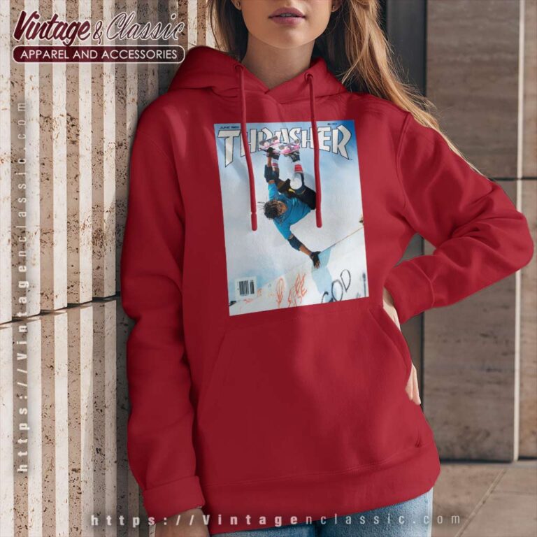 Thrasher Skateboarding Magazine Cover Hoodie Thrasher Skateboarding Magazine Cover Hoodie