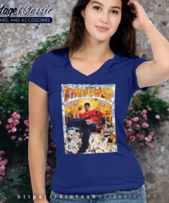 Thrasher Soty Brian Anderson V Neck TShirt