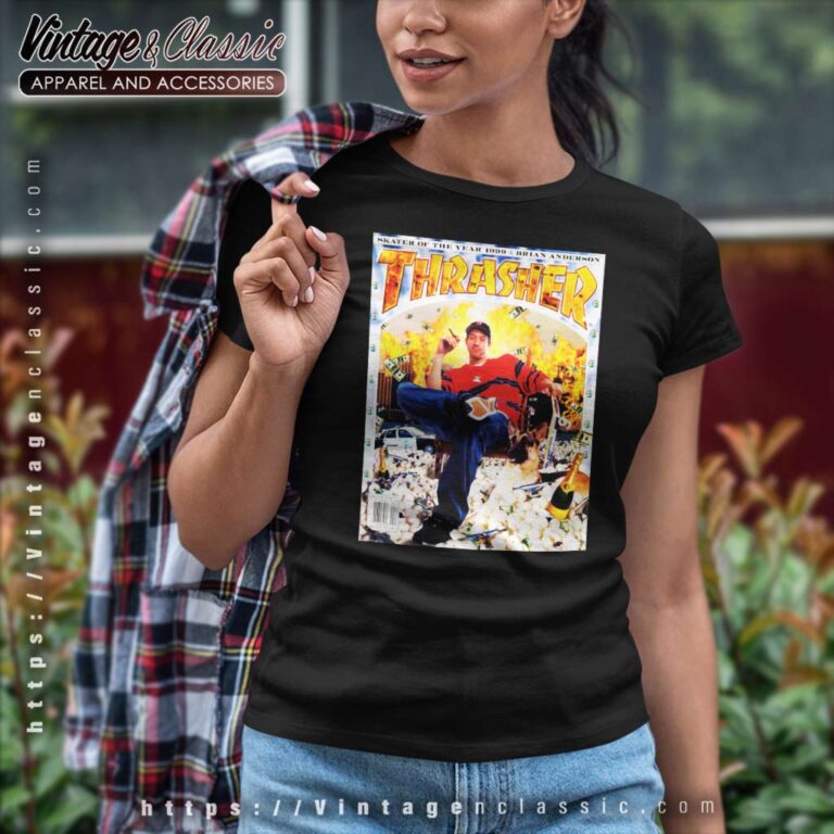 Thrasher Soty Brian Anderson Women TShirt Thrasher Soty Brian Anderson Women TShirt
