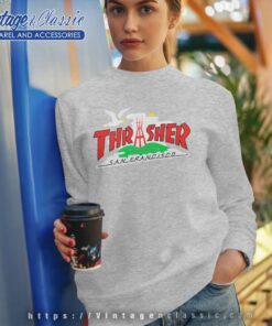 Thrasher The City San Francisco Sweatshirt