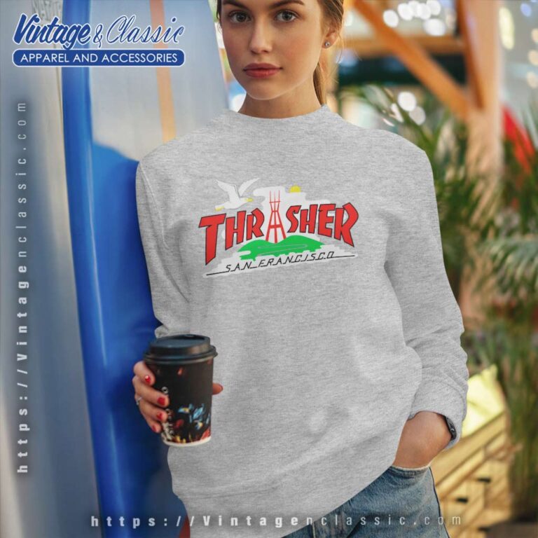 Thrasher The City San Francisco Sweatshirt Thrasher The City San Francisco Sweatshirt