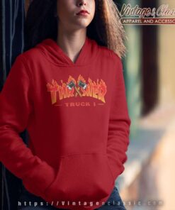Thrasher Truck 1 Logo Hoodie