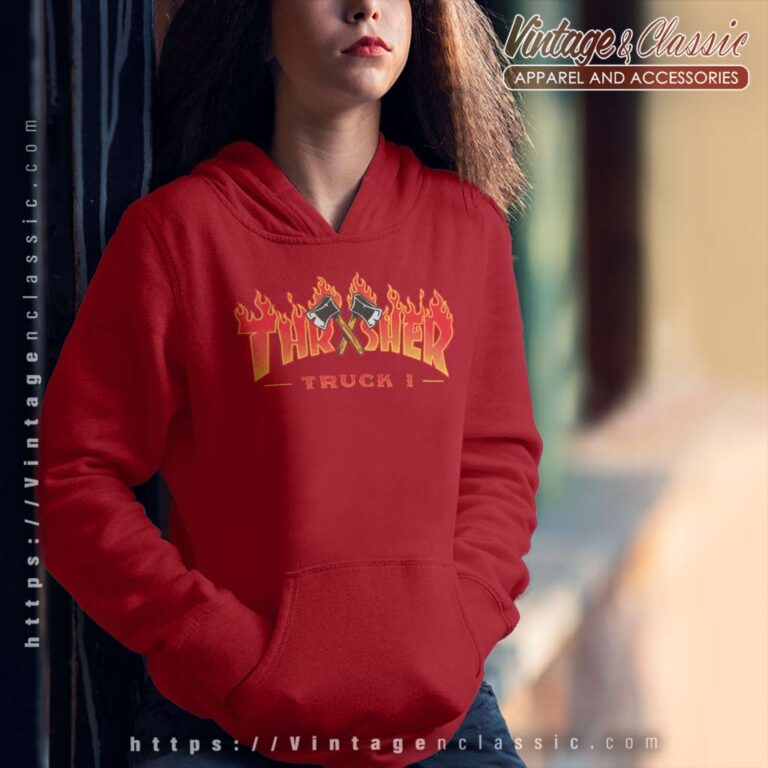 Thrasher Truck 1 Logo Hoodie Thrasher Truck 1 Logo Hoodie