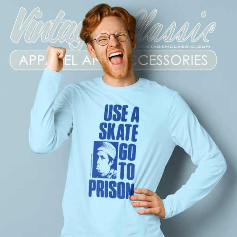Thrasher Use A Skate Go To Prison Long Sleeve Tee Thrasher Use A Skate Go To Prison Long Sleeve Tee
