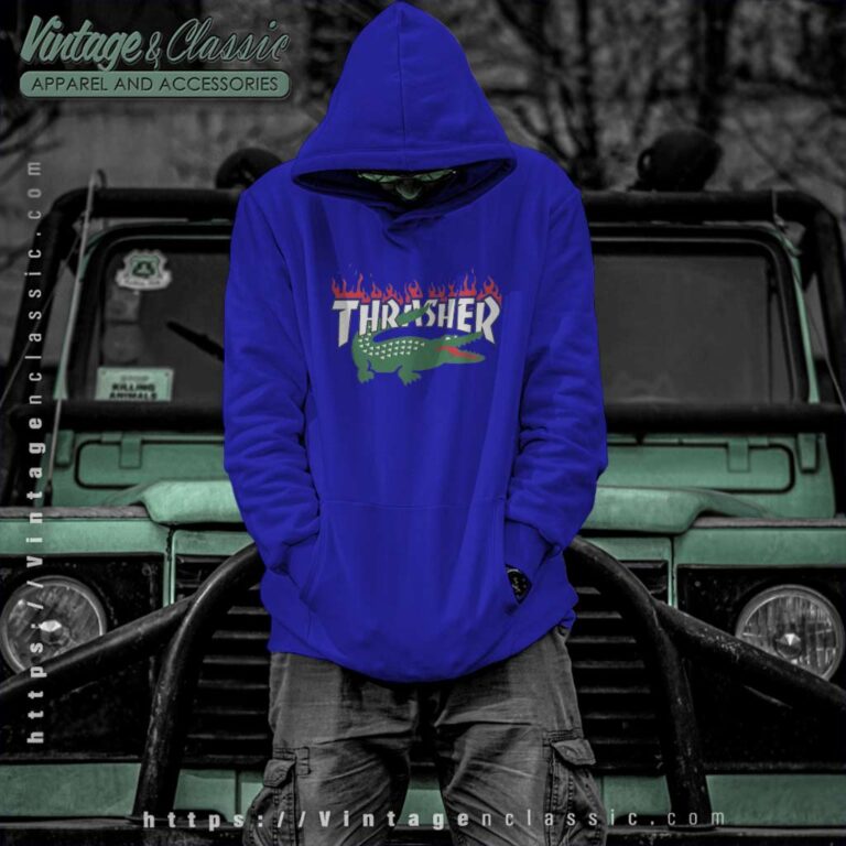 Thrasher X Lacoste Collaboration Thrasher X Lacoste Collaboration