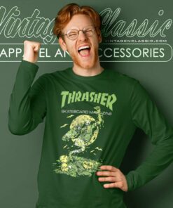 Thrasher X Magical Mosh Misfits Long Sleeve Tee