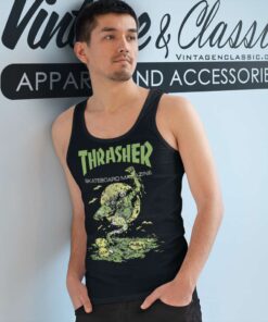 Thrasher X Magical Mosh Misfits Tank Top Racerback