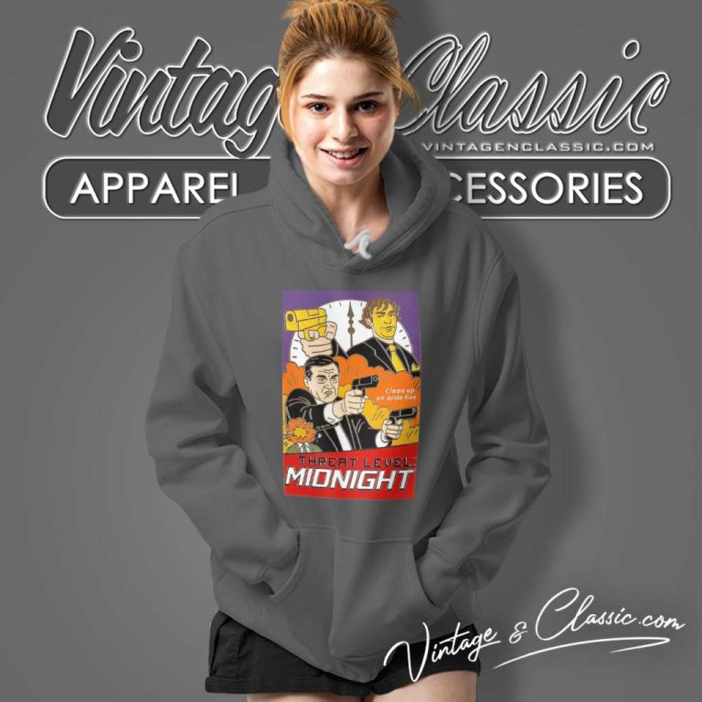 Threat Level Midnight Poster Threat Level Midnight Poster Hoodie Threat Level Midnight Poster Threat Level Midnight Poster Hoodie