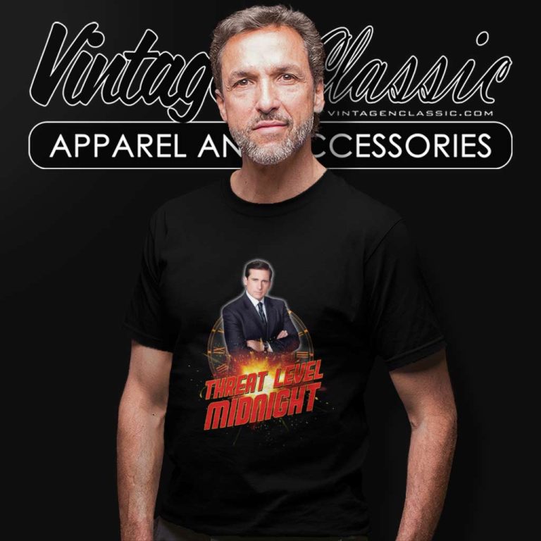 Threat Level Midnight Shirt Michael Scott T Shirt Threat Level Midnight Shirt Michael Scott T Shirt