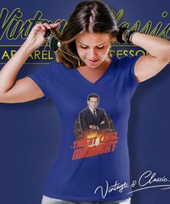 Threat Level Midnight Shirt Michael Scott V Neck TShirt