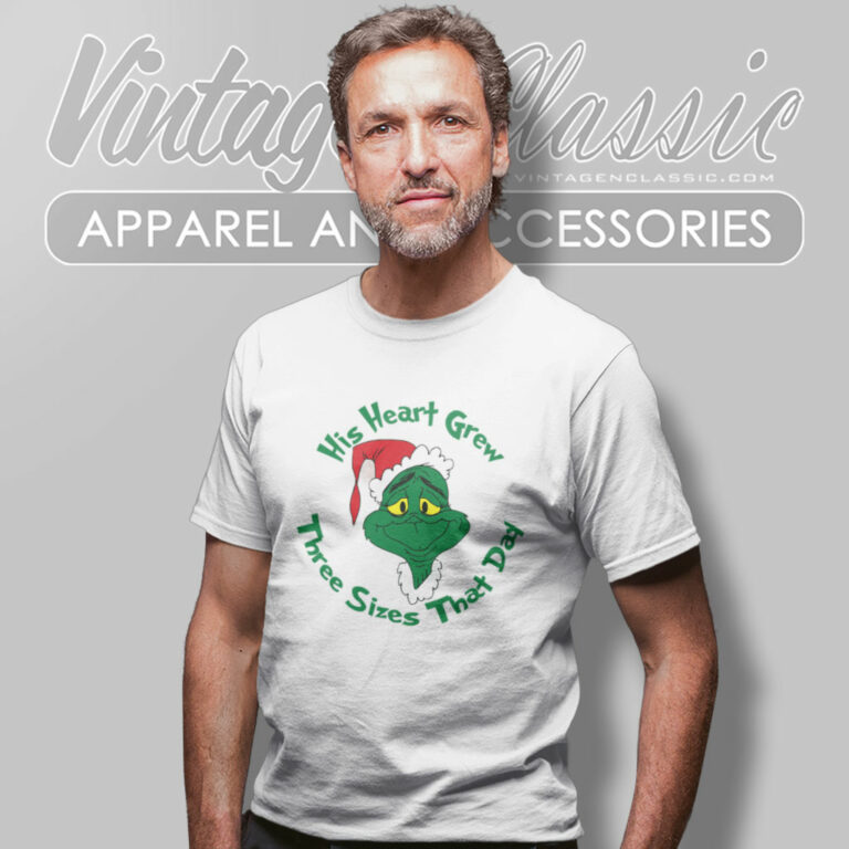 Three Size That Grinch Christmas T Shirt Three Size That Grinch Christmas T Shirt