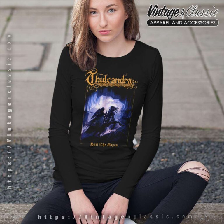 Thulcandra Shirt Hail The Abyss Long Sleeve Tee Thulcandra Shirt Hail The Abyss Long Sleeve Tee