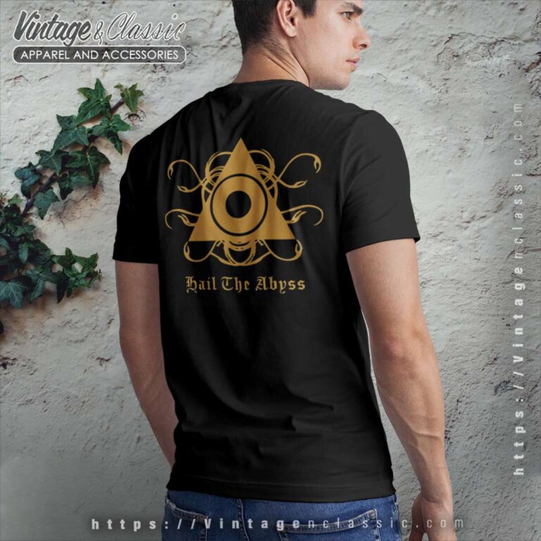 Thulcandra Shirt Hail The Abyss T Shirt Back Side Recovered Recovered Thulcandra Shirt Hail The Abyss T Shirt Back Side Recovered Recovered