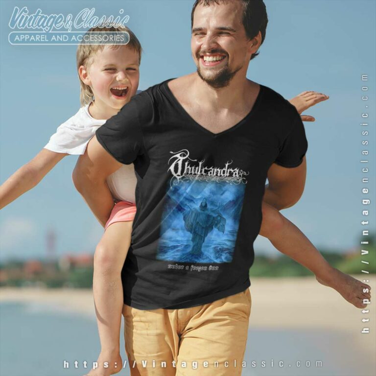 Thulcandra Shirt Under A Frozen Sun V Neck TShirt Thulcandra Shirt Under A Frozen Sun V Neck TShirt