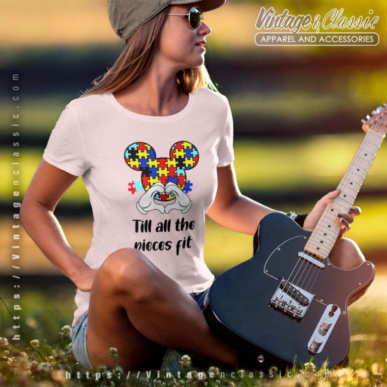 Mickey Till All The Pieces Fit Autism Shirt Mickey Till All The Pieces Fit Autism Shirt