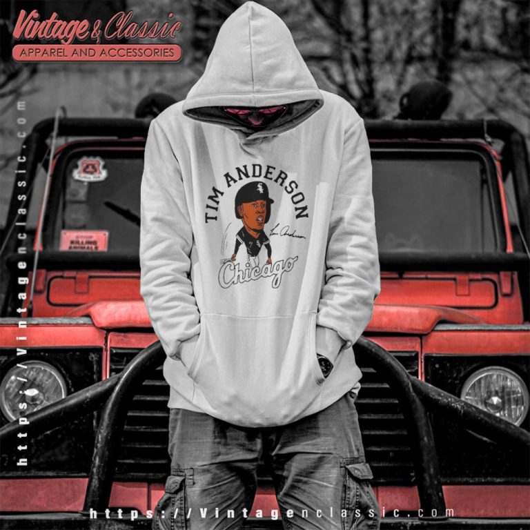 Tim Anderson Chicago White Sox Caricature Hoodie Tim Anderson Chicago White Sox Caricature Hoodie