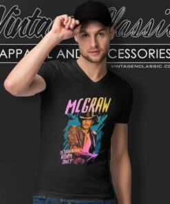 Tim Mcgraw Shirt 2024 Tour Standing Room Only V Neck TShirt