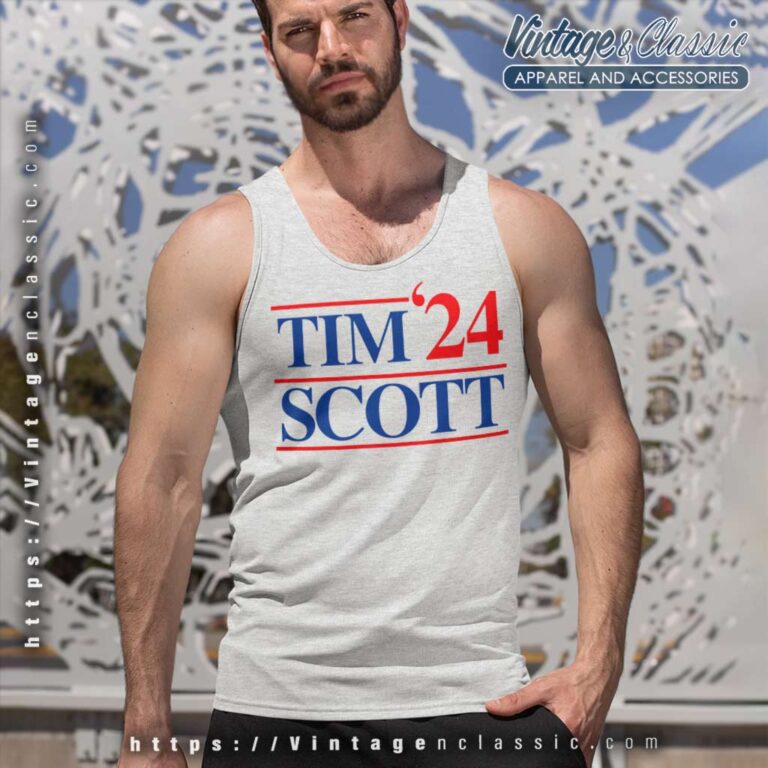 Tim Scott Faith In America 2024 Tank Top Racerback Tim Scott Faith In America 2024 Tank Top Racerback
