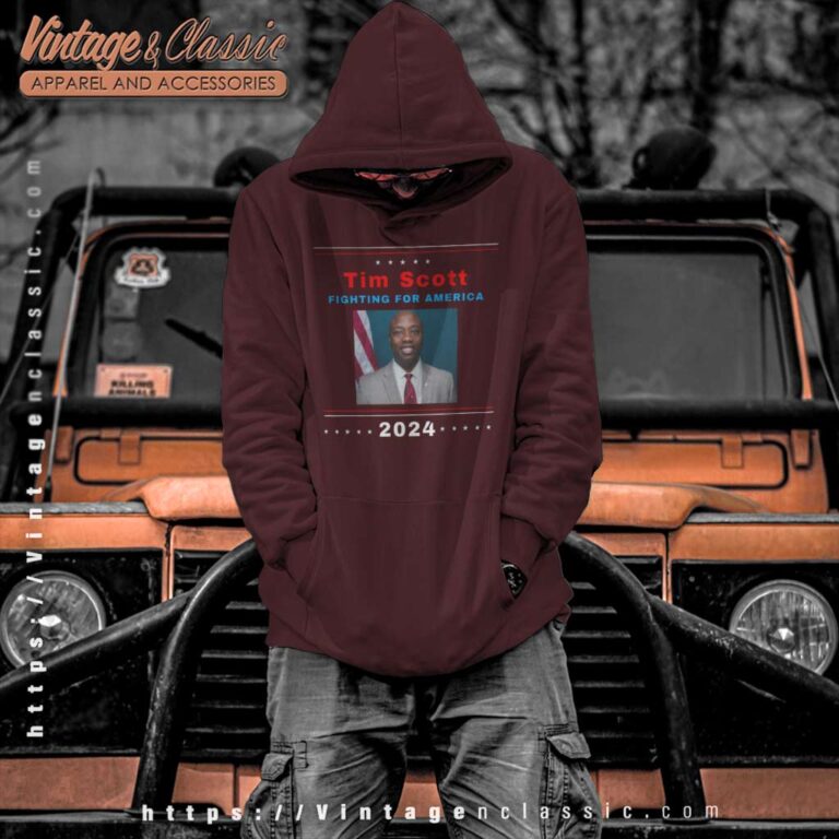 Tim Scott Fighting For America 2024 Hoodie Tim Scott Fighting For America 2024 Hoodie