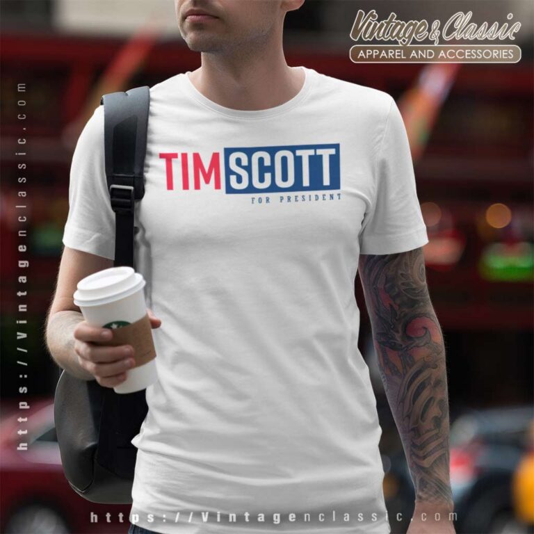 Tim Scott For President 2024 T Shirt Tim Scott For President 2024 T Shirt