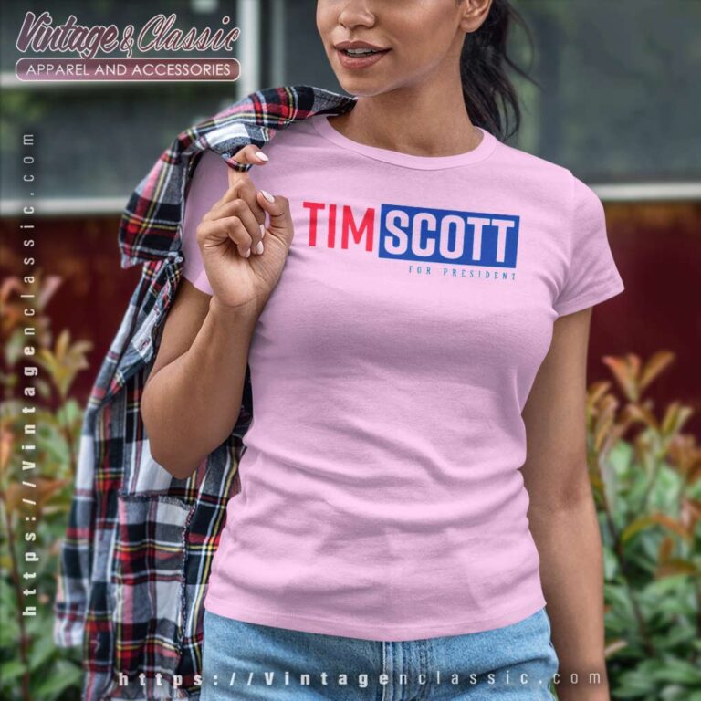 Tim Scott For President 2024 Women TShirt Tim Scott For President 2024 Women TShirt