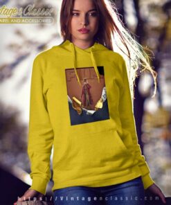 Timothee Chalamet Covers Shirt In Wonka Total Film Hoodie