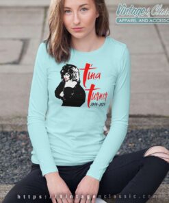 Tina Turner Queen Of Rock Long Sleeve Tee