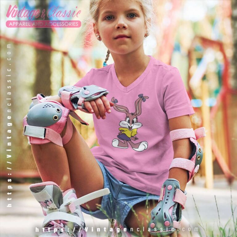 Tiny Toon Adventures Babs Bunny Kid V neck Tiny Toon Adventures Babs Bunny Kid V neck