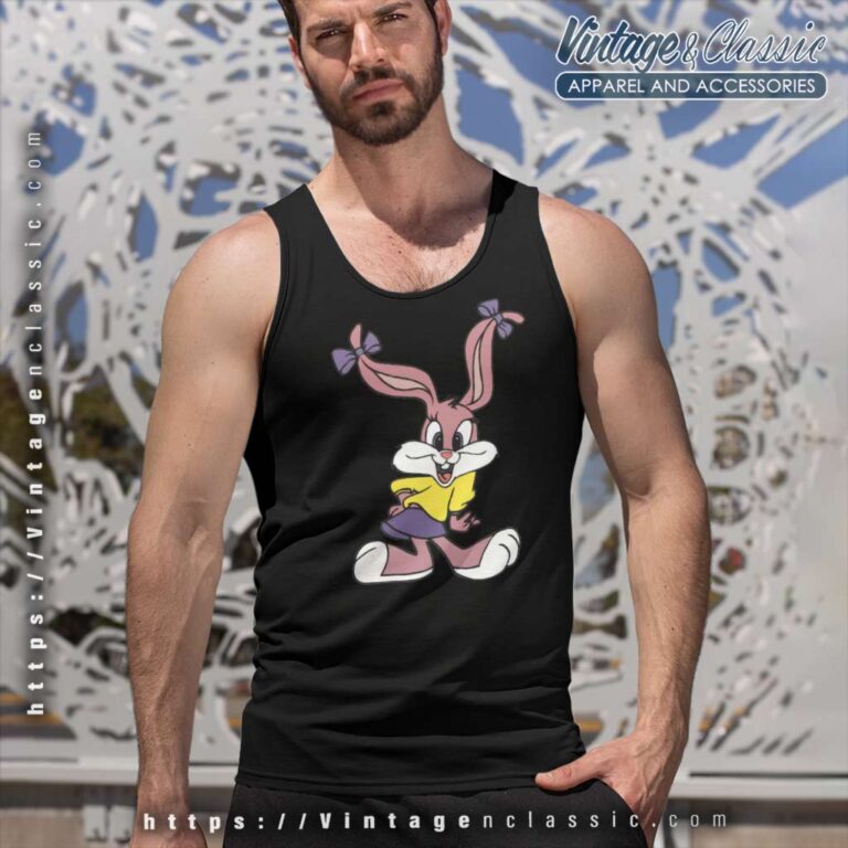 Tiny Toon Adventures Babs Bunny Tank Top Racerback Tiny Toon Adventures Babs Bunny Tank Top Racerback