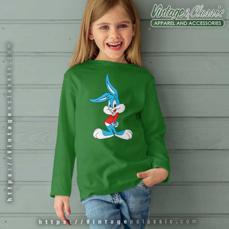 Tiny Toons Buster Bunny Looney Tunes Kid Long Sleeve Tiny Toons Buster Bunny Looney Tunes Kid Long Sleeve