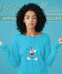 Tiny Toons Buster Bunny Looney Tunes Long Sleeve Tee