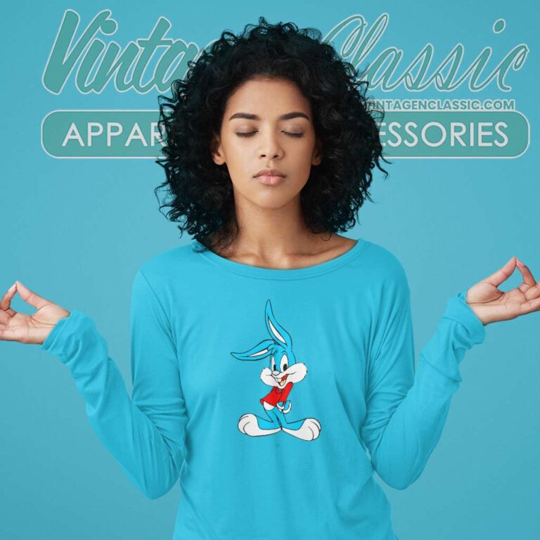 Tiny Toons Buster Bunny Looney Tunes Long Sleeve Tee Tiny Toons Buster Bunny Looney Tunes Long Sleeve Tee