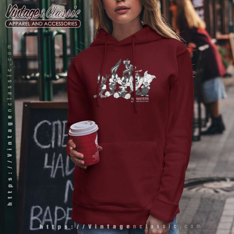 Tiny Toons Cartoon Network Vintage Hoodie Tiny Toons Cartoon Network Vintage Hoodie