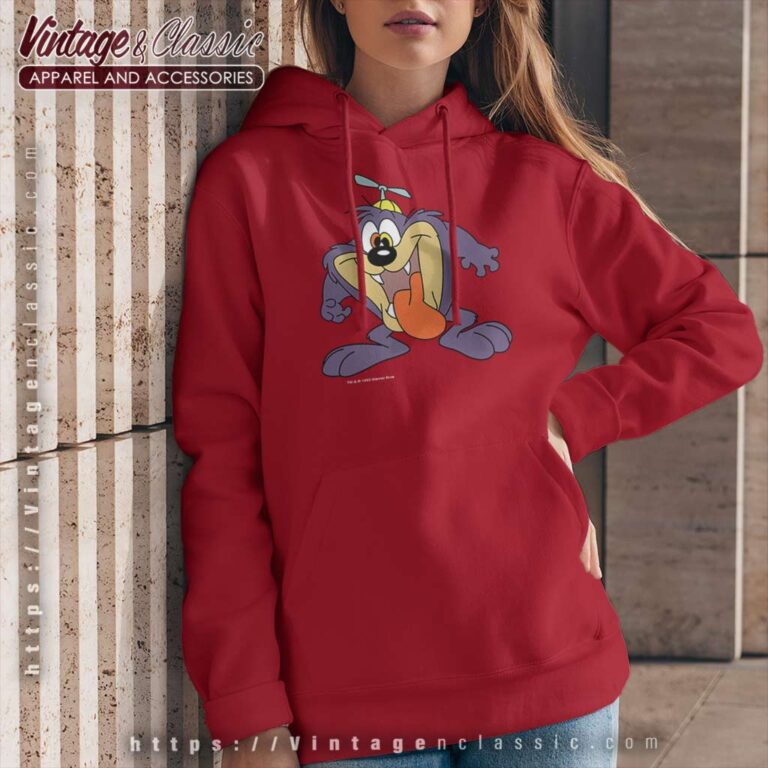 Tiny Toons Looney Tunes Tasmanian Devil Taz Hoodie Tiny Toons Looney Tunes Tasmanian Devil Taz Hoodie