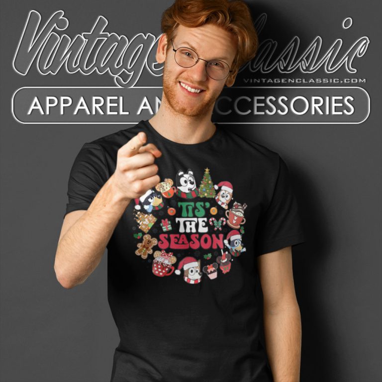 Tis The Season Bluey Christmas T Shirt Tis The Season Bluey Christmas T Shirt