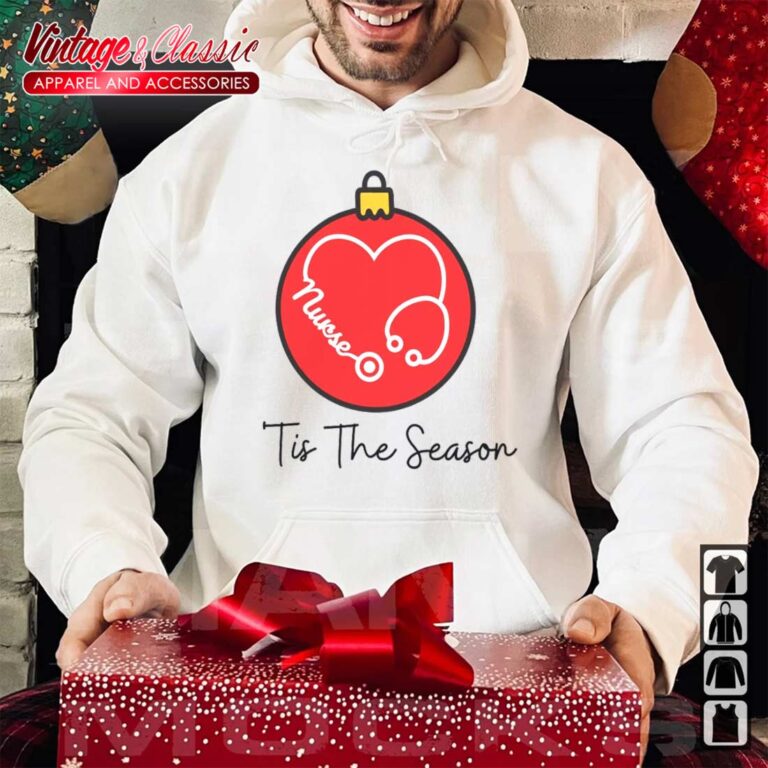 Tis The Season Nurse Christmas Santa Nurse Christmas Hoodie 2 Tis The Season Nurse Christmas Santa Nurse Christmas Hoodie 2