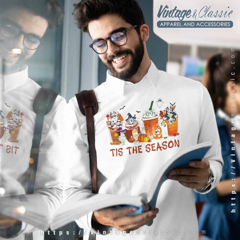 Tis the season bluey Halloween Sweatshirt Tis the season bluey Halloween Sweatshirt