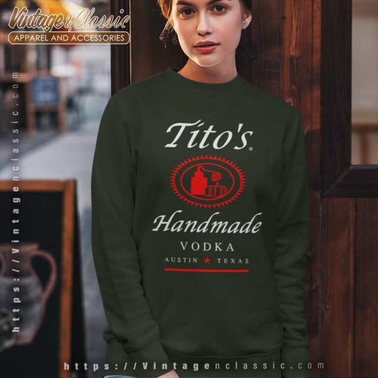 Titos Vodka Handmade Taster Sweatshirt Titos Vodka Handmade Taster Sweatshirt