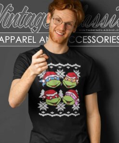 Tmnt Teenage Mutant Ninja Turtles Ugly Christmas Shirt 6 Tmnt Teenage Mutant Ninja Turtles Ugly Christmas T Shirt
