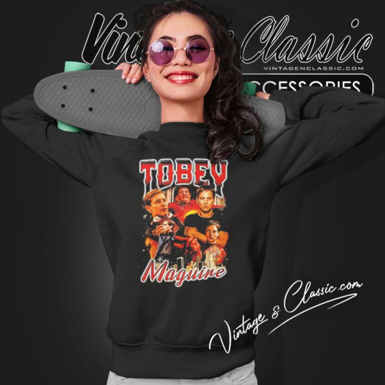Tobey Maguire Spider Man Sweatshirt Tobey Maguire Spider Man Sweatshirt