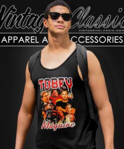 Tobey Maguire Spider Man Tank Top Racerback
