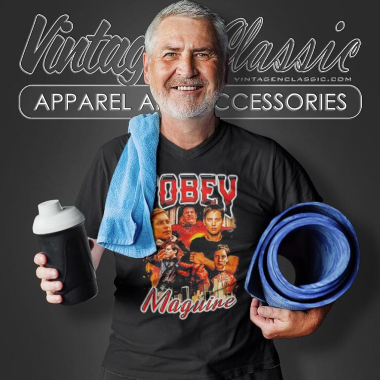 Tobey Maguire Spider Man V Neck TShirt Tobey Maguire Spider Man V Neck TShirt