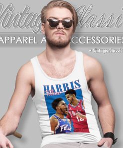 Tobias Harris Philadelphia 76ers Tank Top Racerback