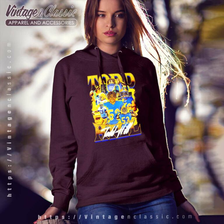 Todd Hill Pittsburgh Panthers Hoodie Todd Hill Pittsburgh Panthers Hoodie