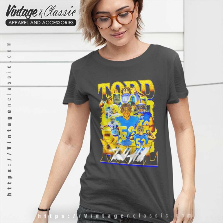 Todd Hill Pittsburgh Panthers Women TShirt Todd Hill Pittsburgh Panthers Women TShirt