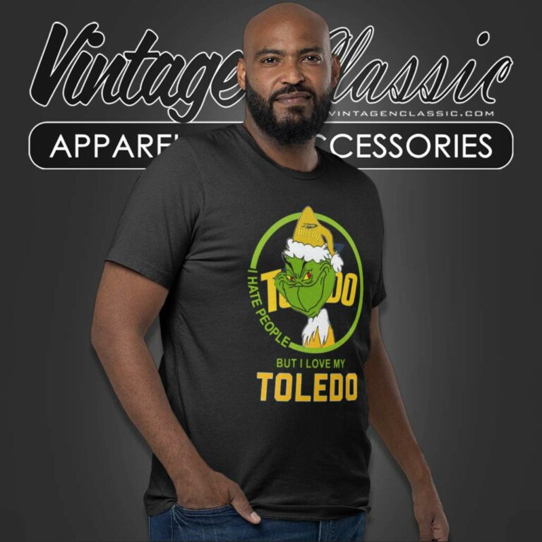 Toledo Rockets Ncaa Christmas Grinch Shirt I Hate People But I Love My Toledo Rockets T Shirt Toledo Rockets Ncaa Christmas Grinch Shirt I Hate People But I Love My Toledo Rockets T Shirt
