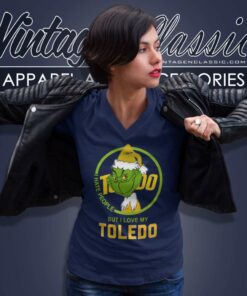 Toledo Rockets Ncaa Christmas Grinch Shirt I Hate People But I Love My Toledo Rockets 4 Toledo Rockets Ncaa Christmas Grinch Shirt I Hate People But I Love My Toledo Rockets V Neck TShirt