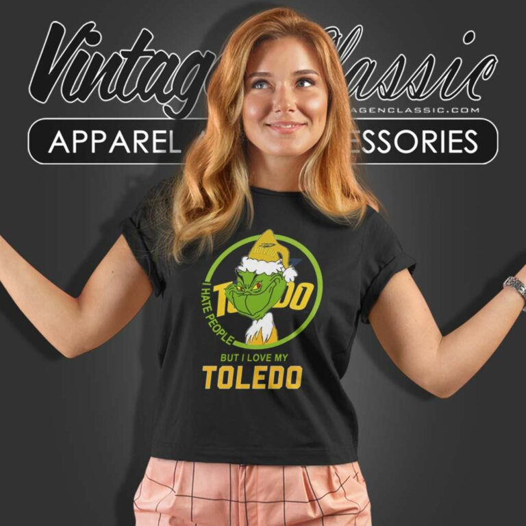 Toledo Rockets Ncaa Christmas Grinch Shirt I Hate People But I Love My Toledo Rockets Women TShirt Toledo Rockets Ncaa Christmas Grinch Shirt I Hate People But I Love My Toledo Rockets Women TShirt